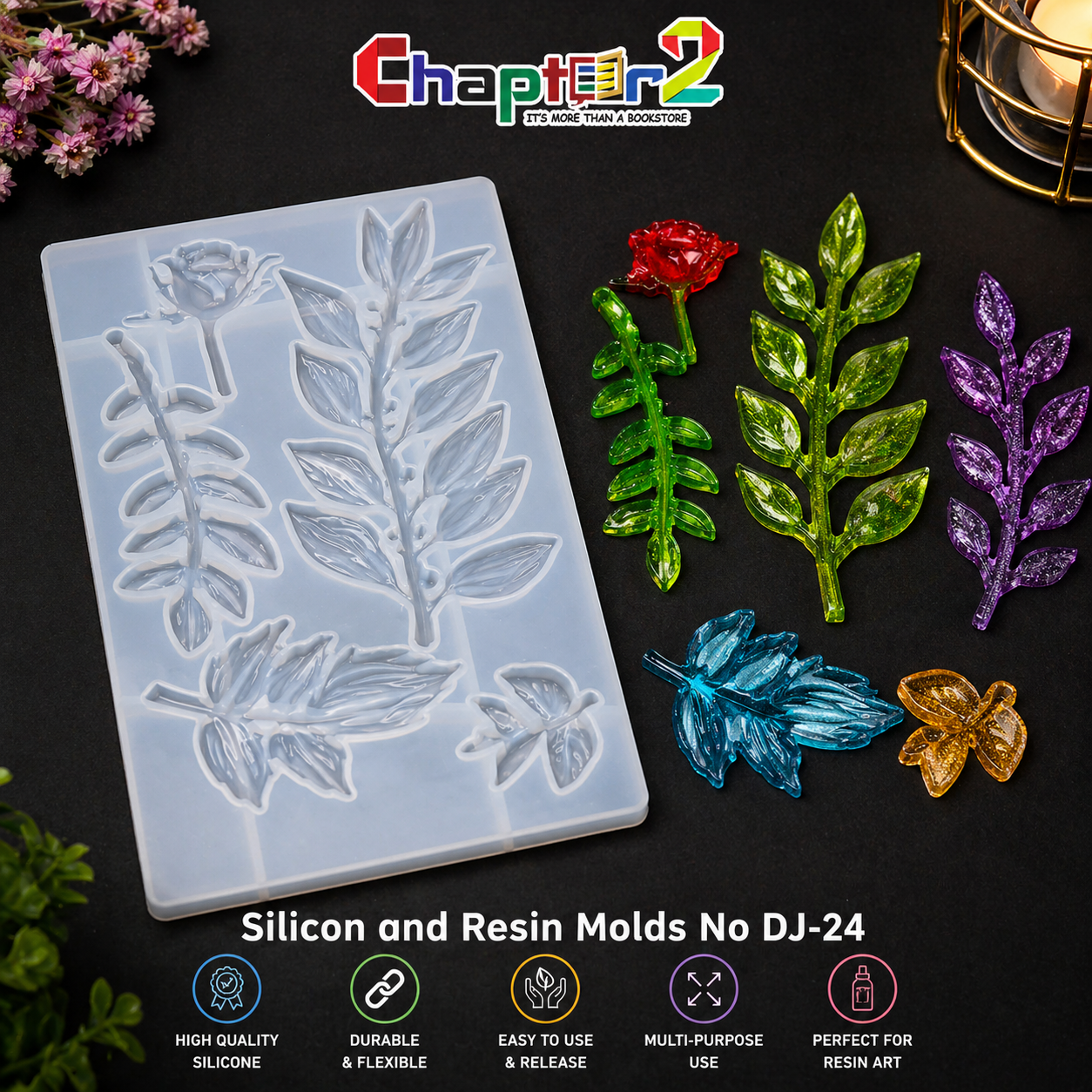 ChatGPT Image Apr 29, 2026, 05_25_12 PM Floral and Leaf Resin Mold