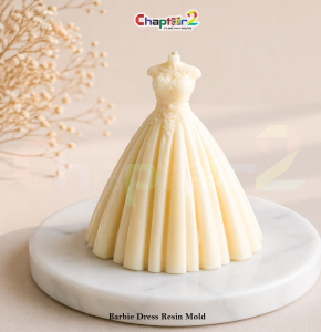Silicon Mold Barbie Dress Small