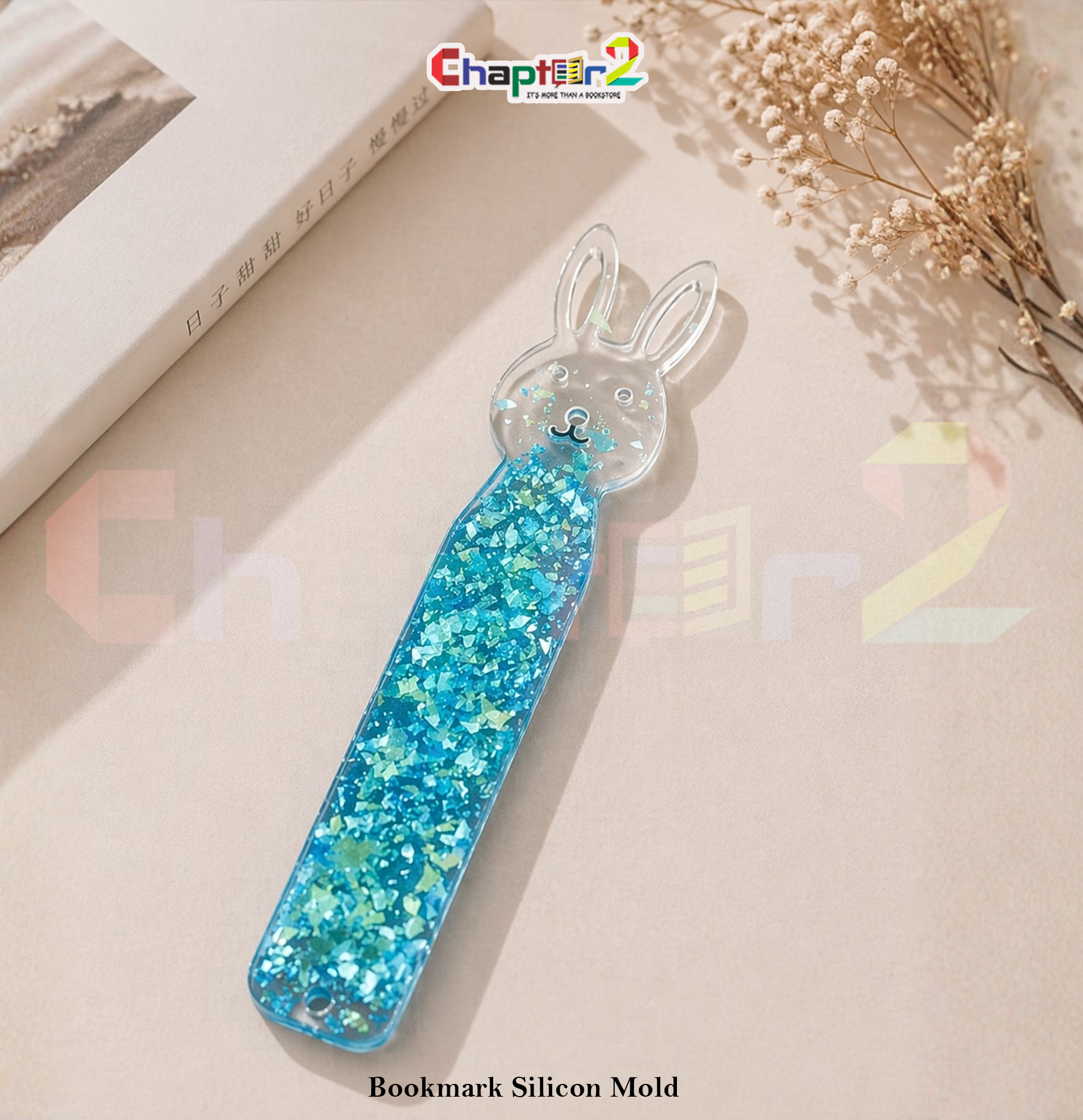 5303239 Silicon Bookmark Mold Rabbit