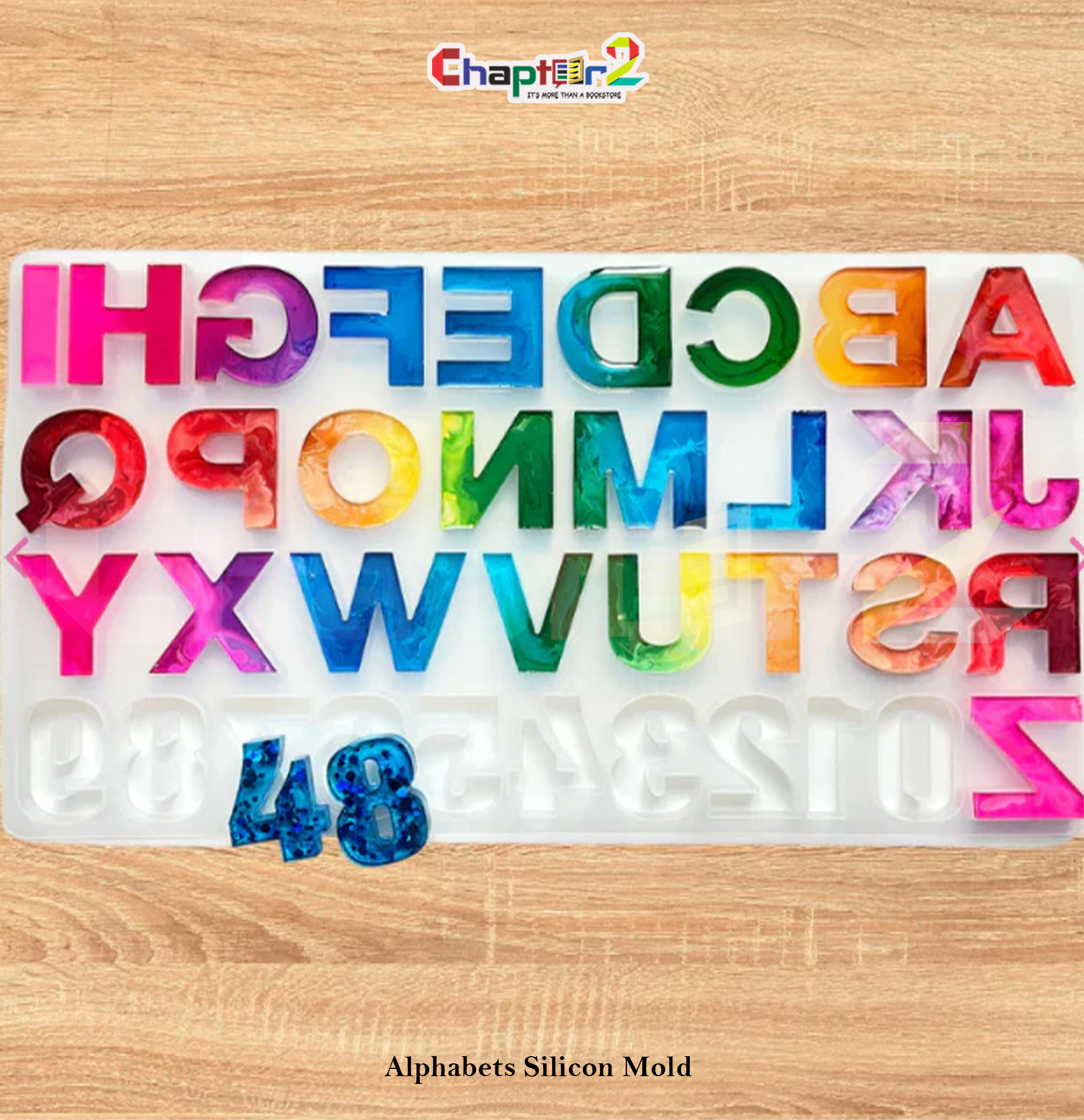 5303261 Alphabet Silicon Resin Mold