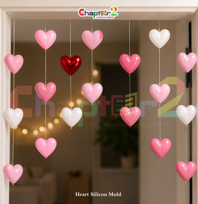 Multi-Cavity Heart Silicone Mold