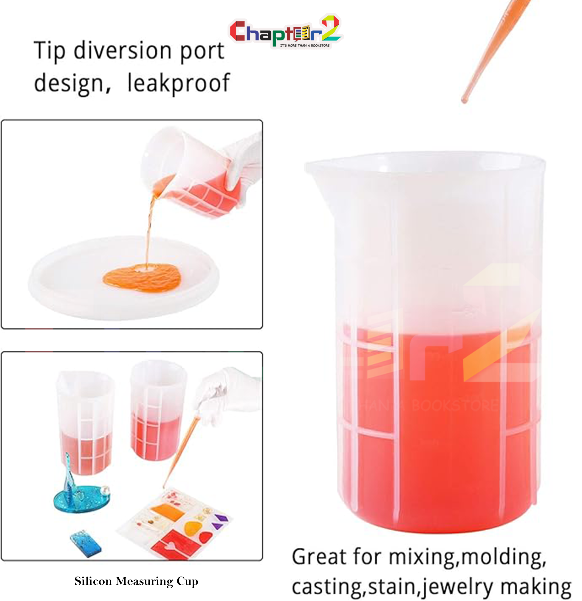 5303300 Silicon Measuring Cup (cylindrical shape)