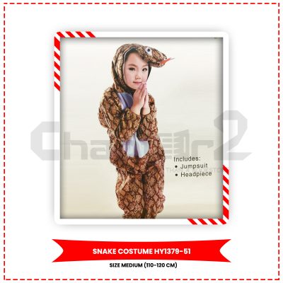 Snake Costume for kids featuring unique reptile pattern design