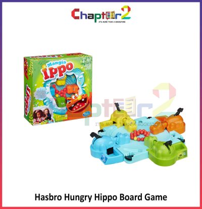 Hasbro Hungry Hippo Board Game - Exciting Feeding Frenzy for All Ages