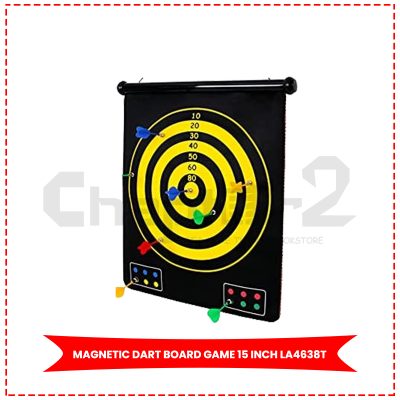 Magnetic Dart Board Game 15 Inch LA4638T
