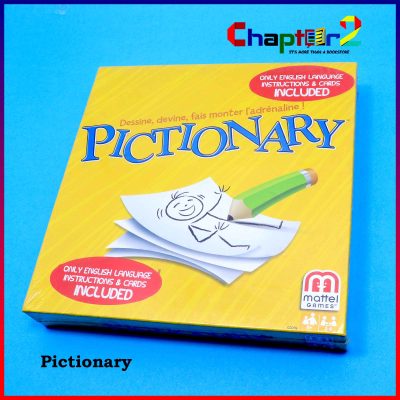 Pictionary Quick Drawing Board & Guessing Game for Family, Kids, Teens and Adults