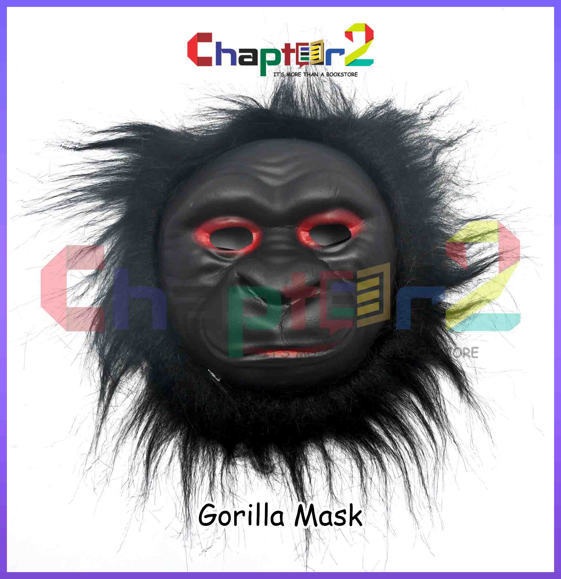 Gorilla Animal Mask for Kids – Jungle Safari Fancy Dress Costume Mask
