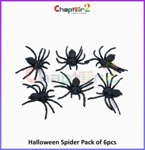 Halloween Spider Pack of 6pcs