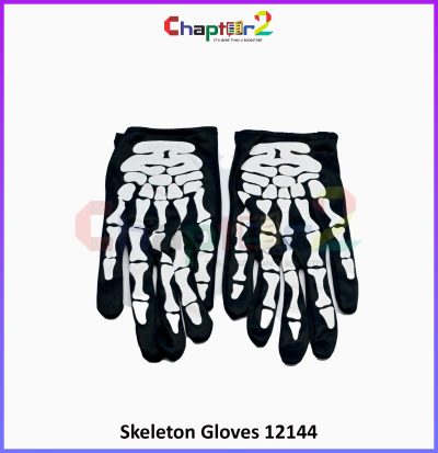 Skeleton Gloves spooky costume handwear and bone accessories