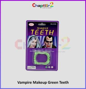 Vampire Makeup Green Teeth