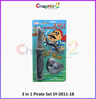 3 in 1 Pirate Set