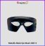 Metallic Eye Mask - black