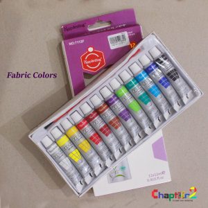 Keep Smiling Fabric Colors 12 pcs