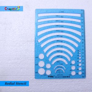 Circle Radius Stencil Arc Template Technical Drawing Drafting Artists 4317
