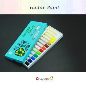 Guitar Water Colour Paints