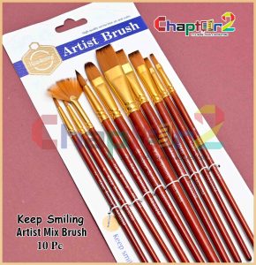 Keep Smiling Mix Brush Value Pack 10Pcs A6303M