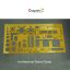 Furniture Drawing Template Stencil - 29-cm