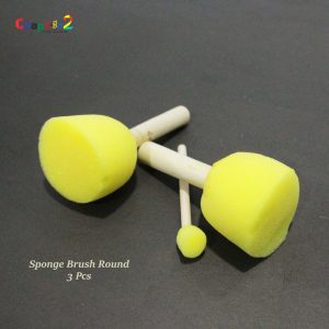 Sponge Brush Yellow 3 pcs