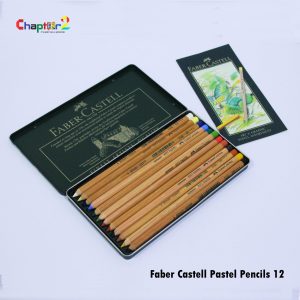 Faber Castell Pastel Pencils Tin of 12