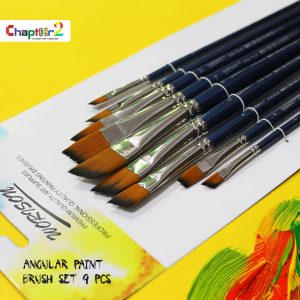 Worison Artist Flat Cut Brushes Set of 9 Art # 899895522
