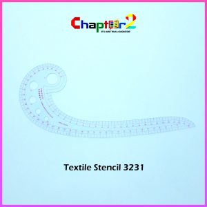 Xiehaige Comma Shaped Curve Ruler No 3231