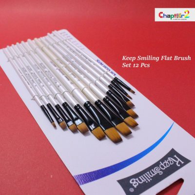 Keep Smiling A6075F Flat 12 Brushes
