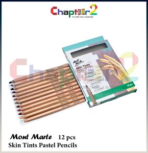 Mont Marte Skin Tints Pastel Pencils 12 pcs