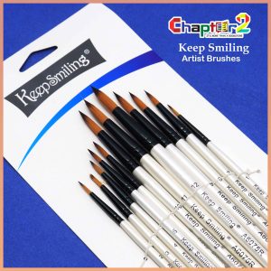 Keep Smiling A6075R Round 12 Brushes