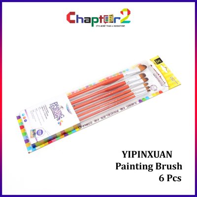 Yipinxuan Artist Flat Brushes Set of 6 Art No 7111A painting brushes for art supplies in Pakistan