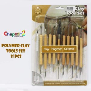 Keep Smiling Clay Tool Set 11Pcs For Clay, Polymer and Ceramic