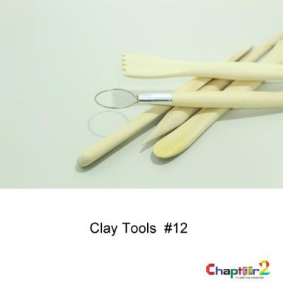 Wood Crafts Clay Modeling Tools 5Pcs
