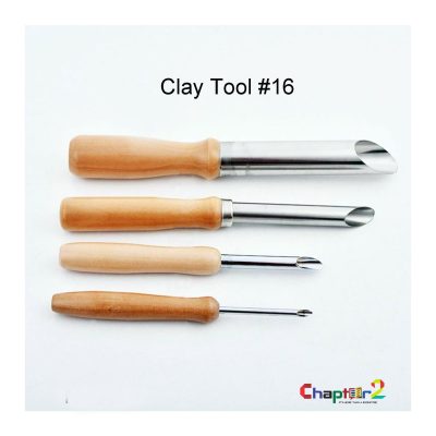 Clay Hole Cutters for Potter Sculpture Modeling Tool Set 4Pcs