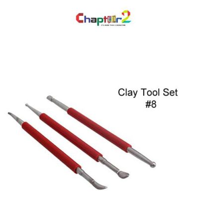 Sculpting Tools Stainless Steel for Polymer Clay 3Pcs