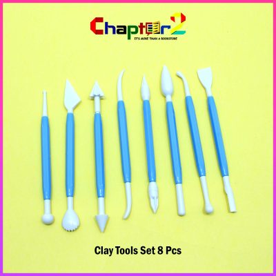 Plastic Clay Tools 8Pcs for Shaping and Sculpting