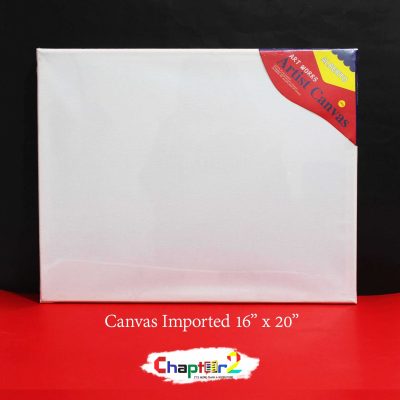 Alberto Canvas Imported 16 x 20 Premium Artist Painting Canvas for Acrylic Oil Texture Art Wall Decor art supply