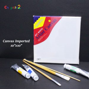 Alberto Imported Artist Canvas 10x10 Inches – Premium Square Painting Canvas