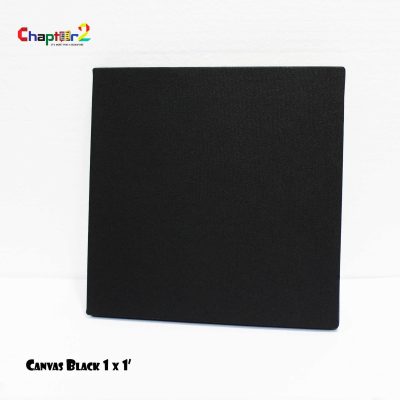 Black Canvas Square and Rectangle