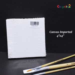 Alberto Imported Artist Canvas 4x4 Inches – Mini Premium Painting Canvas
