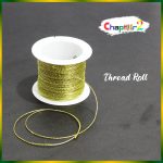 Glitter Thread Roll - golden