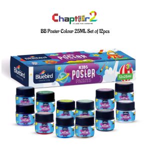 BlueBird Poster Colour 25ML Set of 12pcs