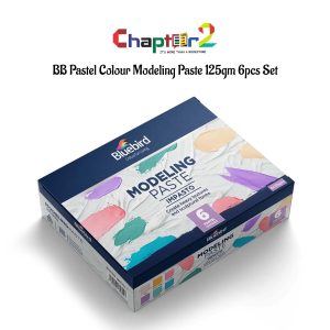 BlueBird Pastel Coloured Modeling Paste 125gm 6pcs Set