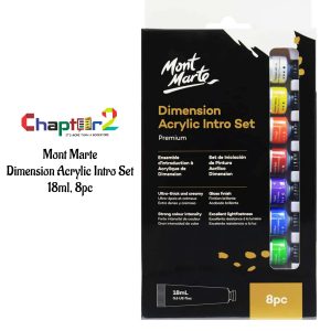 Mont Marte Dimension Acrylic Intro Set 18Ml 8Pcs PMDA8181