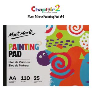 Mont Marte Painting Pad A4 110Gsm 25 Sheets MMKC0214_V01