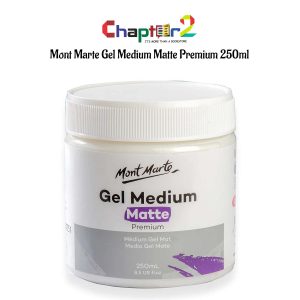 Mont Marte Gel Medium Matte Premium 250Ml MAMD0015_V01