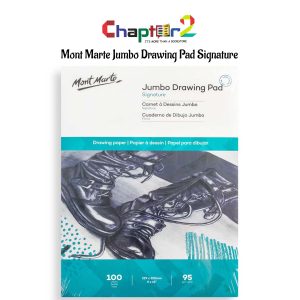 Mont Marte Jumbo Drawing Pad Signature 95Gsm 100 Sheets 9x12" MSB0086_V04