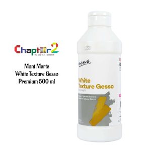 Mont Marte White Texture Gesso Premium 500ML MPA5001_V01