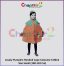 Lovely Pumpkin Hooded Cape Costume - small