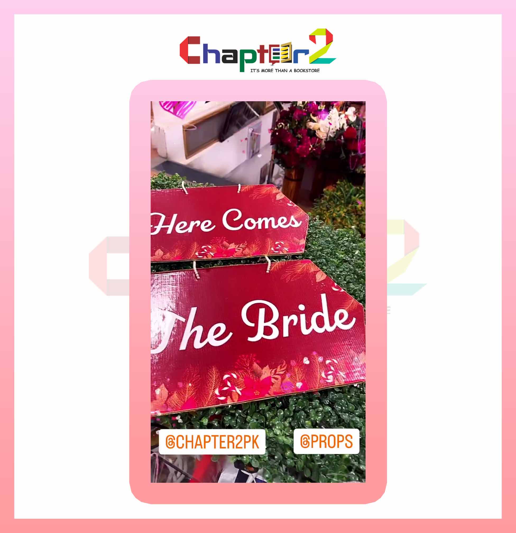 Large-Size Bridal Props - Elegance and Sophistication for Your Wedding