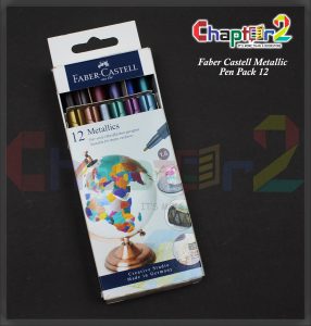 Faber-Castell Metallic Pen Pack 12 Colors