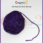 Jute Thread - dark-purple - large